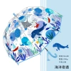 Xingbao Umbrella 015A New children's cartoon frosted umbrella, straight handle umbrella, boys', girls', babies' umbrella, full coverage umbrella, birdcage umbrella Item Picture